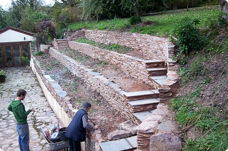 The finished job at Chorley's Farmhouse.